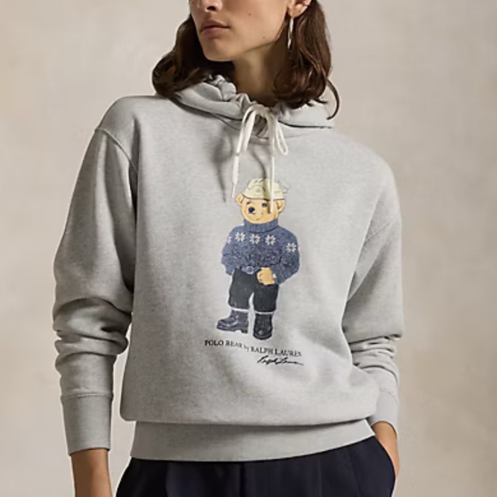 Ralph Lauren Polo Bear Fleece Hoodie